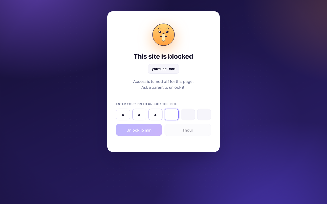 Parent unlock